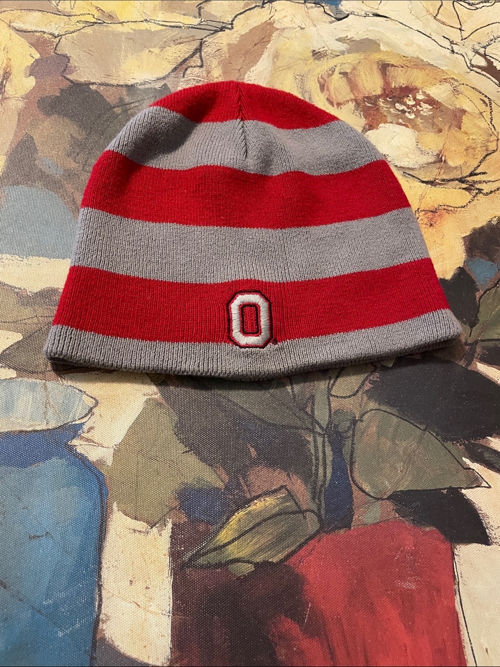 Reversible Ohio State Beanie